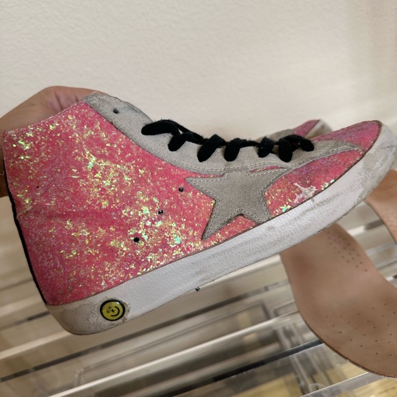 Authentic Kids Golden Goose Sparkle HighTops - Picture 13 of 16